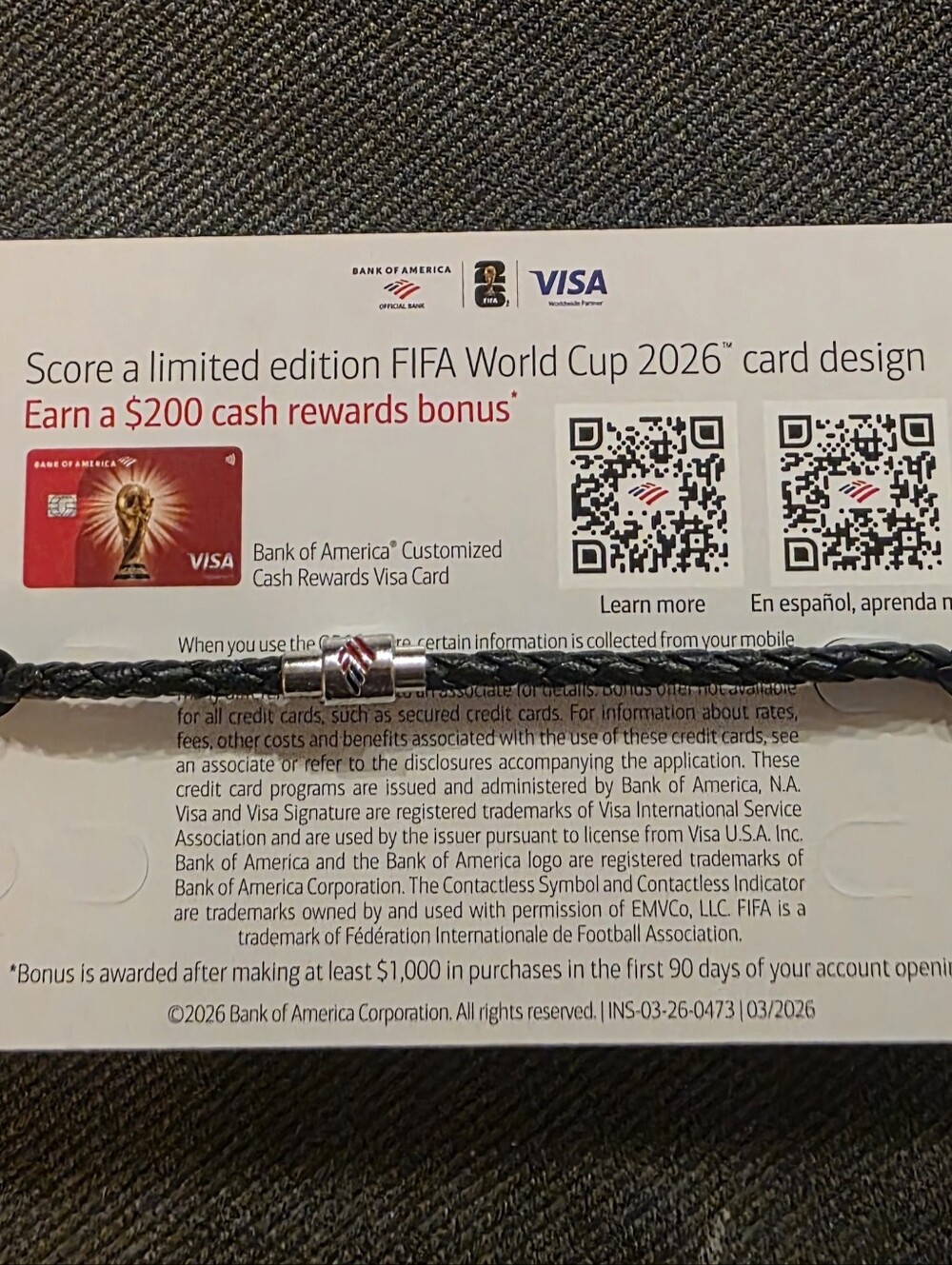 BOA Fifa NYC Charms Bracelet - Picture 3 of 4